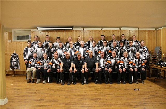 WOAA Senior Hockey Officiating Team 2015-16