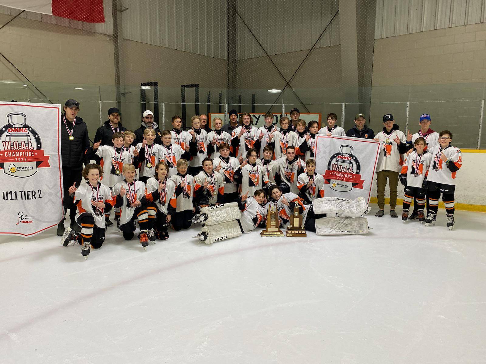 U11 Tier 2 Drayton and U15 Tier 3